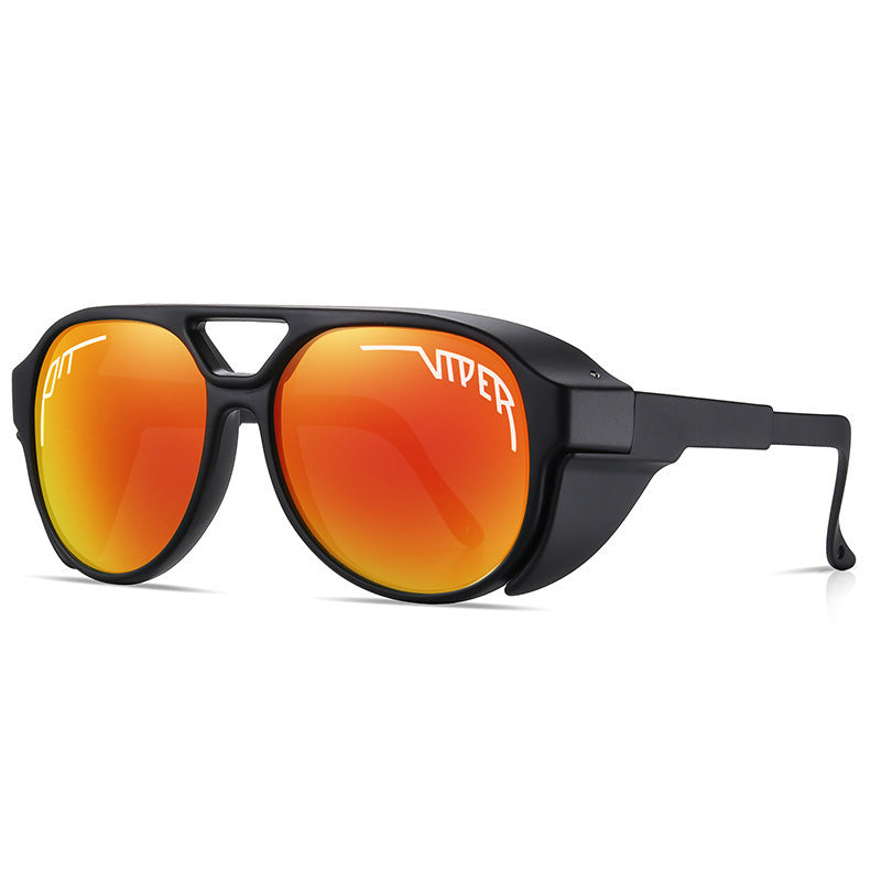 Wholesale PC Color Anti Glare Cycling Sunglasses